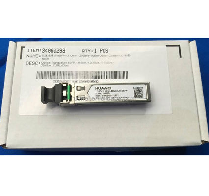 Original SFP Huawei 1.25G-1310nm-40km-SM-ESFP MXPD-243MD 34060298