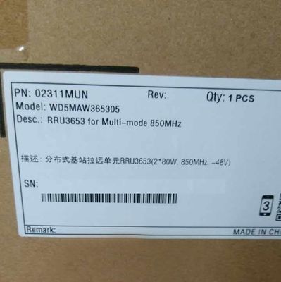 Huawei rru3653  02311MUN WD5MAW365305 850mhz