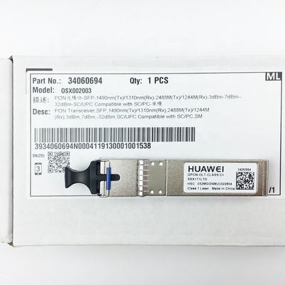 34060694 HUAWEI OSX002003 SSX1T1LTD PON Transceiver,SFP