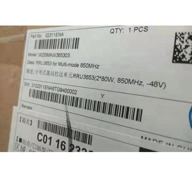 rru3653  DC 02311ENA WD5MAW365303 850mhz  2*80W 48V