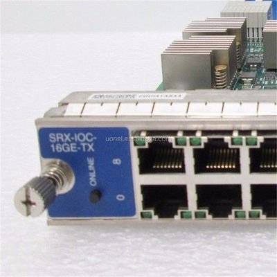 Juniper SRX-IOC-16GE-TX,SRX 5000 Flex IOC 16 port gig RJ-45 10/100/1000 port module.