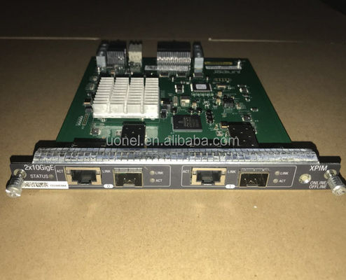 Juniper SRX-GP-2XE-SFPP-TX,2-port 10GbE SFP+ / 10G Base-T Copper XPIM for SRX Platforms