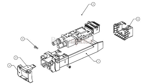 Juniper EX-SFP-10GE-ER,SFP+ 10GBase-ER 10 Gigabit Ethernet Optics, 1550nm for 40km transmission on SMF