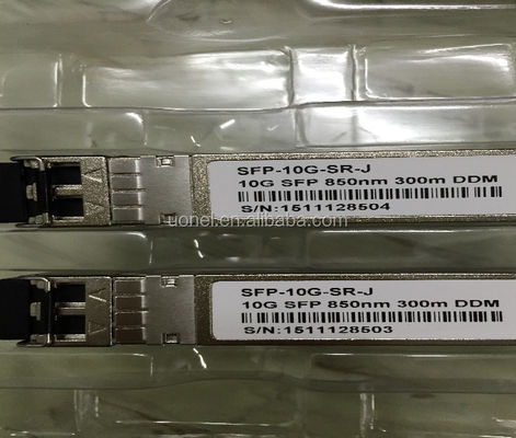 Juniper EX-SFP-10GE-SR,SFP+ 10GBase-SR 10 Gigabit Ethernet Optics, 850nm for up to 300m transmission on MMF