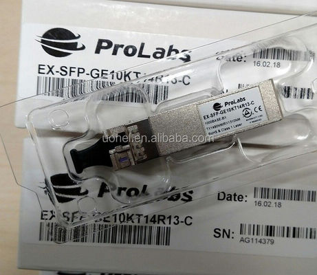 juniper EX-SFP-GE10KT15R13,SFP 1000Base-BX Gigabit Ethernet Optics, Tx 1550nm/Rx 1310nm for 10km transmission on single strand