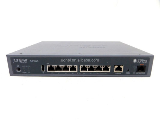 Juniper SRX110H-VA,SRX services gateway 110 with 8xFE ports, 1G RAM & Flash, 1-port VDSL2/ADSL2+ over POTS