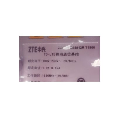 ZTE ZXSDR BS8912R T1900 TD-LTE  ZTE Small Cell