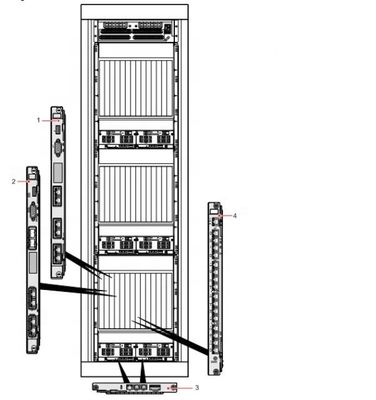 CG9812 SWIA1 03052365 CN21SWIA1 OSTA2.0, Swtich Unit Interface,(8 Base GE + 8Fabric GE + L2/L3 clock module